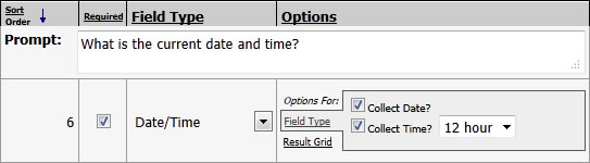 Date/Time type